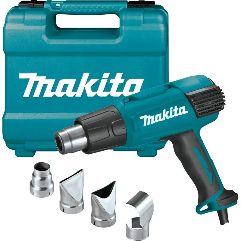 Makita Hg6530Vk Variable-Temperature Heat Gun — Lcd Digital Display Kit 1