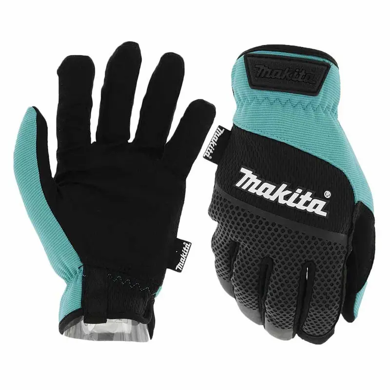 Makita T-04167 Open-Cuff Flexible Utility Work Gloves – Large 1