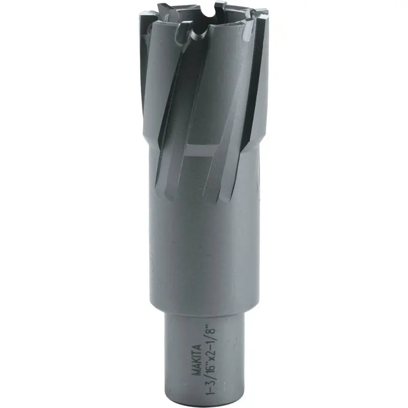 Makita Udu1-3-16L 1-3/16" × 2-1/8" Tungsten Carbide Annular Cutter For Heavy-Duty Metal Drilling 1