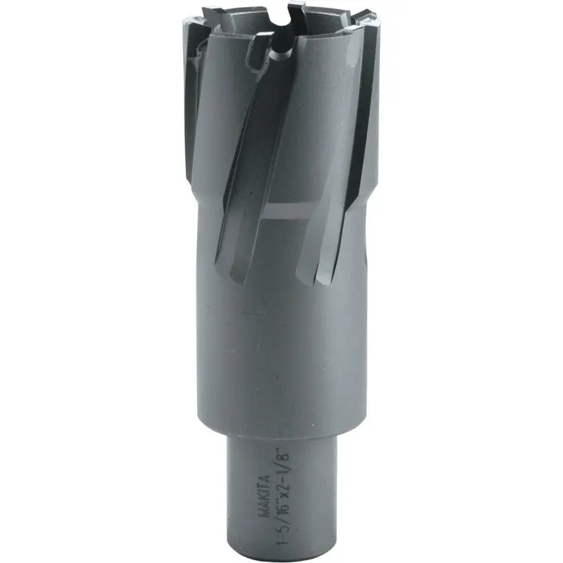 Makita Udu1-5-16L 1-5/16" × 2-1/8" Tungsten Carbide Annular Cutter For Deep-Penetration Steel Drilling 1