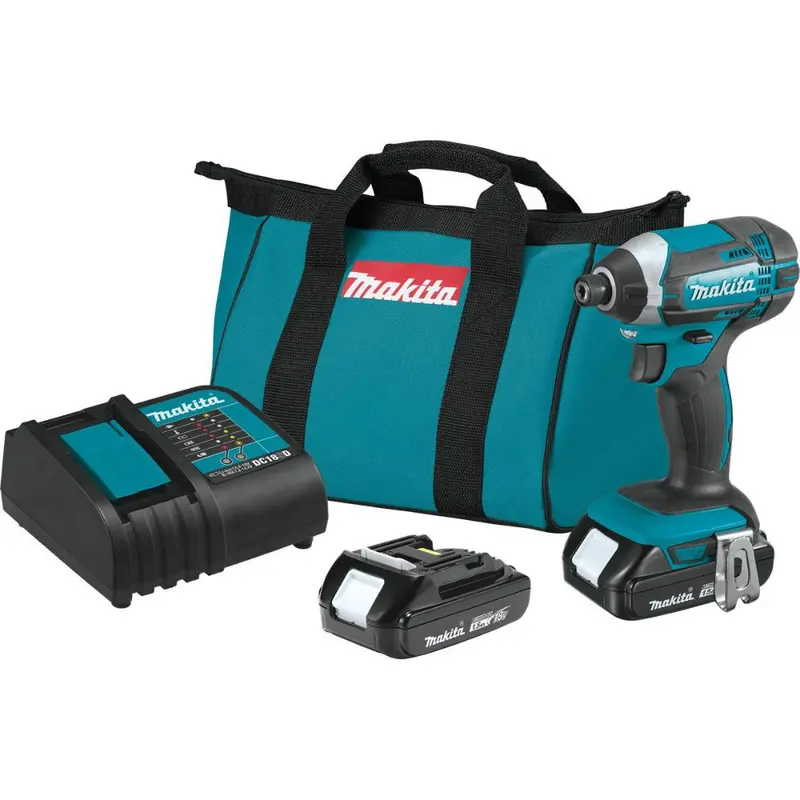 Makita Xdt11Sy 18V Lxt Compact Impact Driver Kit – Variable Speed, Led Light, Carry Case (1.5Ah) 1