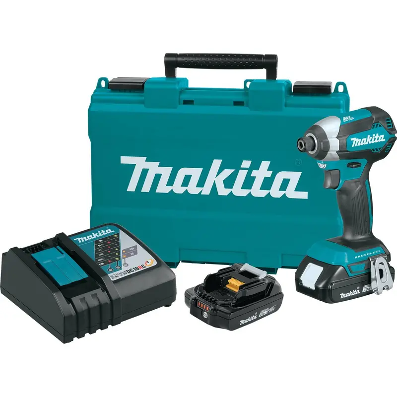 Makita Xdt13R 18V Compact Brushless Impact Driver Kit (2.0Ah) 1