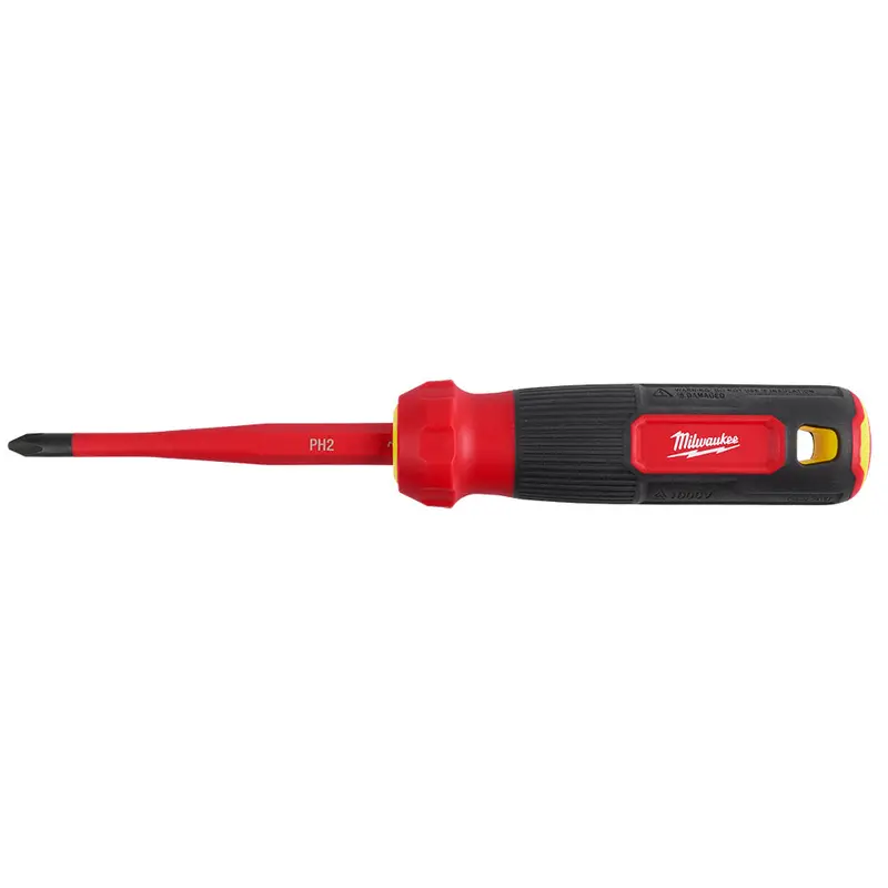 Milwaukee 1000V Insulated Slim-Tip Multi-Bit Screwdriver – 8-In-1 Precision Set 1