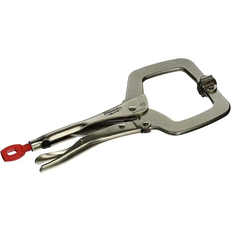 Milwaukee 11-Inch Torque-Lock Swivel-Jaw C-Clamp Pliers 1