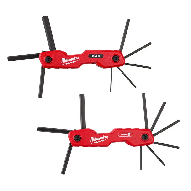 Milwaukee 17-Piece Folding Hex Key Set (Sae & Metric) – 2-Pack 1