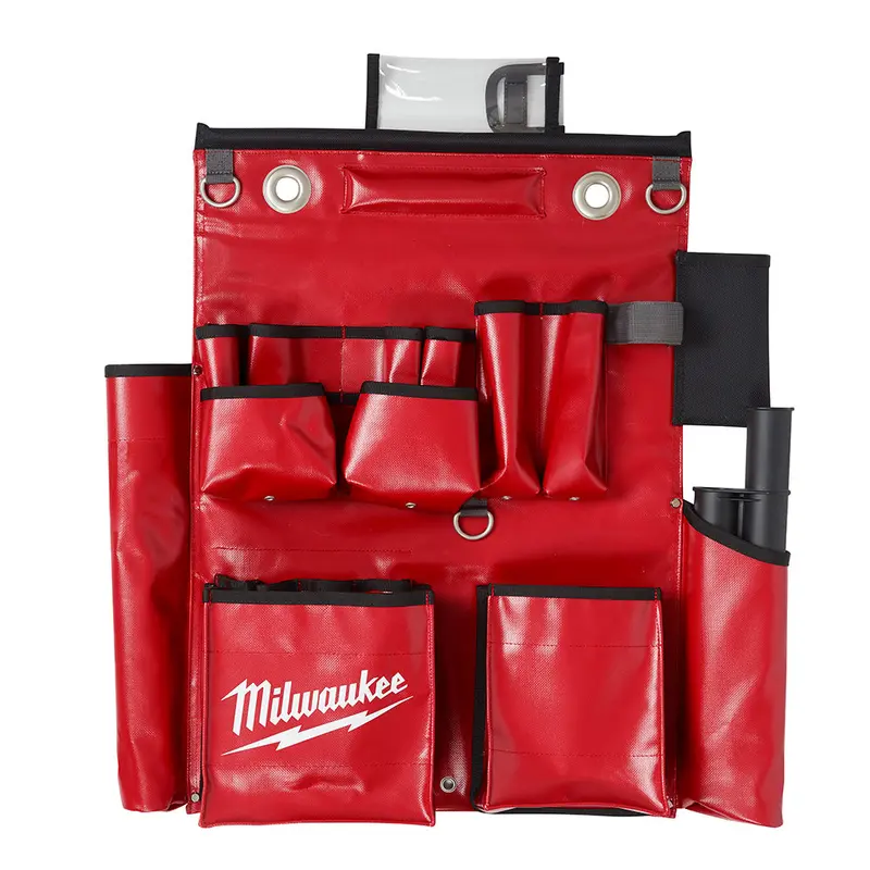 Milwaukee 18-Pocket Lineman’S Aerial Tool Apron – Compact, Durable Jobsite Wear 1