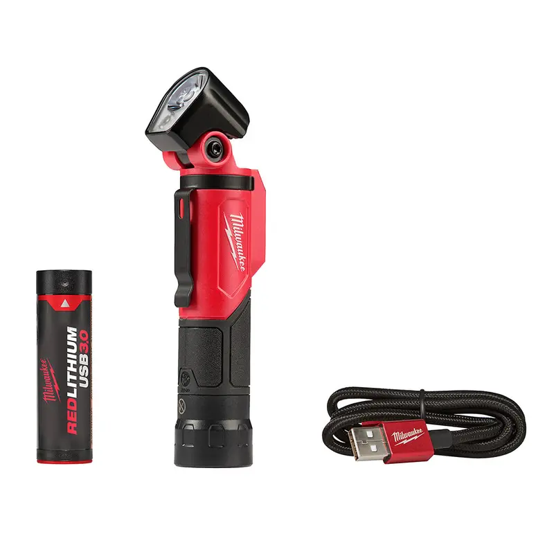 Milwaukee 2113-21 Redlithium Usb-Rechargeable Pivoting Flashlight – 500 Lumens 1