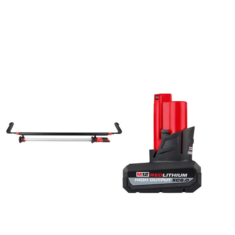 Milwaukee 2125-20X5Ho M12 12V Underhood Led Work Light With 5.0Ah Battery 1