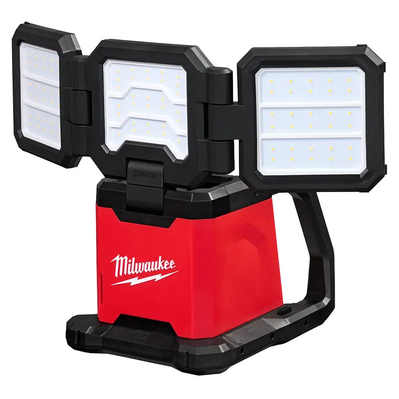 Milwaukee 2368-20 M18 Rover Dual-Power Triple-Panel Area Light – Cordless Bare Tool 1