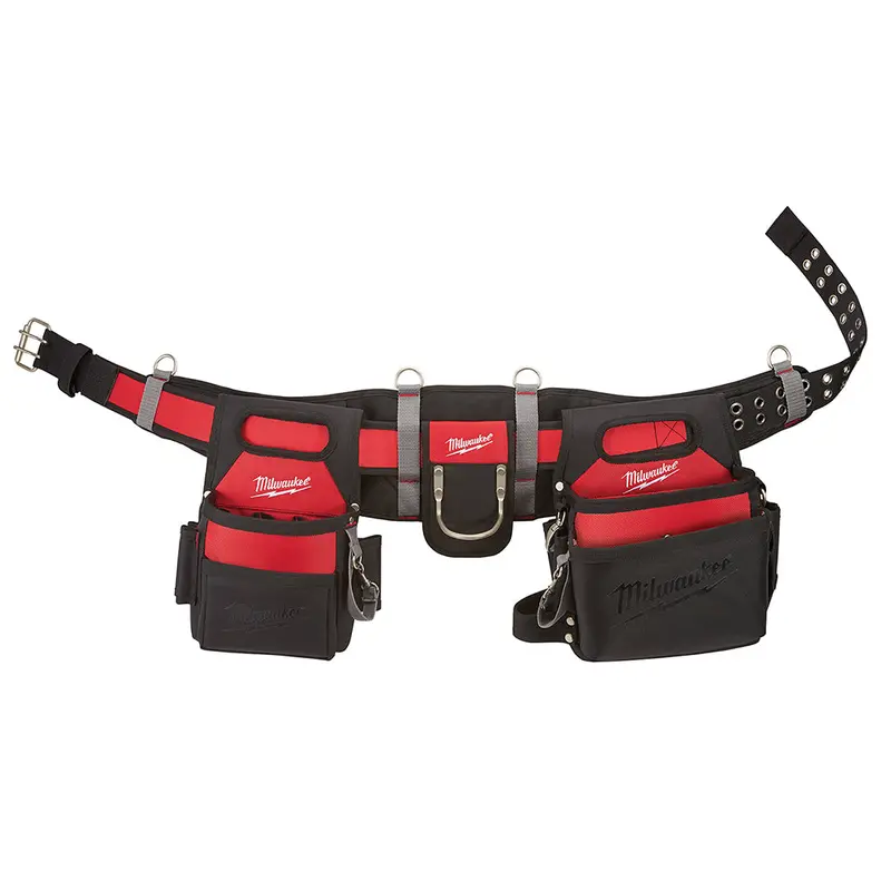 Milwaukee 29-Pocket Electrician’S Work Belt In 1680D Nylon With Stable Base 1