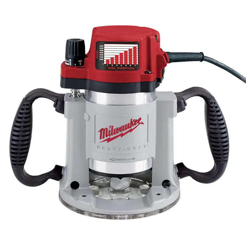 Milwaukee 3-1/2" Fixed-Base Production Router – Refurbished Corded Tool 1