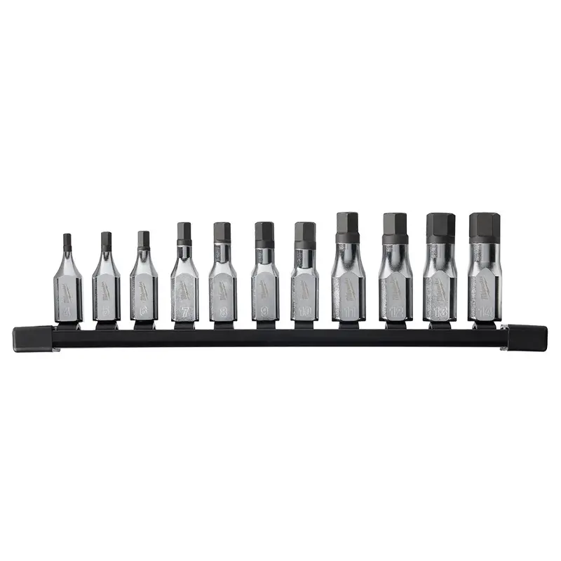 Milwaukee 3/8" Drive Metric Hex Bit Socket Set – 11-Piece (Model 48-22-9543) 1
