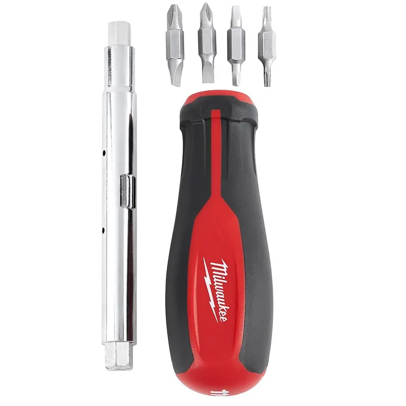 Milwaukee 48-22-2761 11-In-1 Multi-Tip Wire Stripper & Square Drive Screwdriver 1