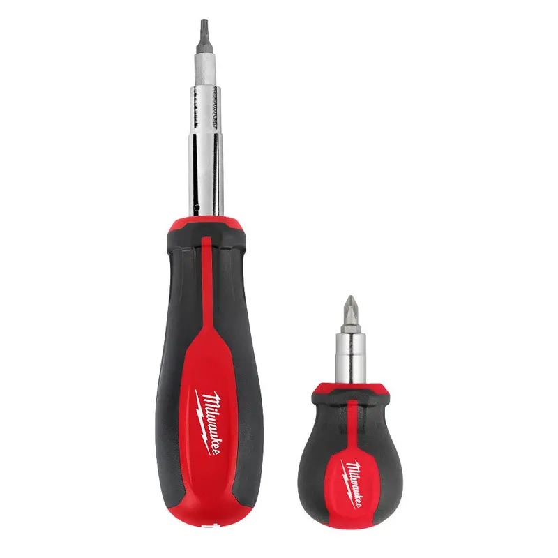 Milwaukee 48-22-2763 11-In-1 Multi-Bit Screwdriver & 6-In-1 Stubby Combo Set 1