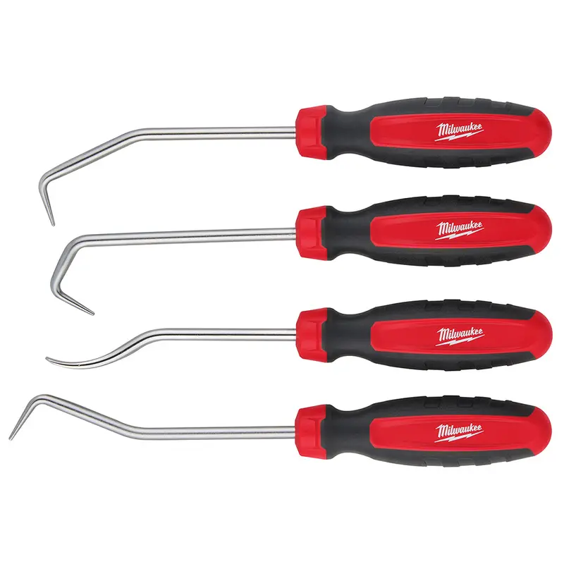 Milwaukee 48-22-9217 All-Metal Core Hose Pick Set – 4-Piece 1