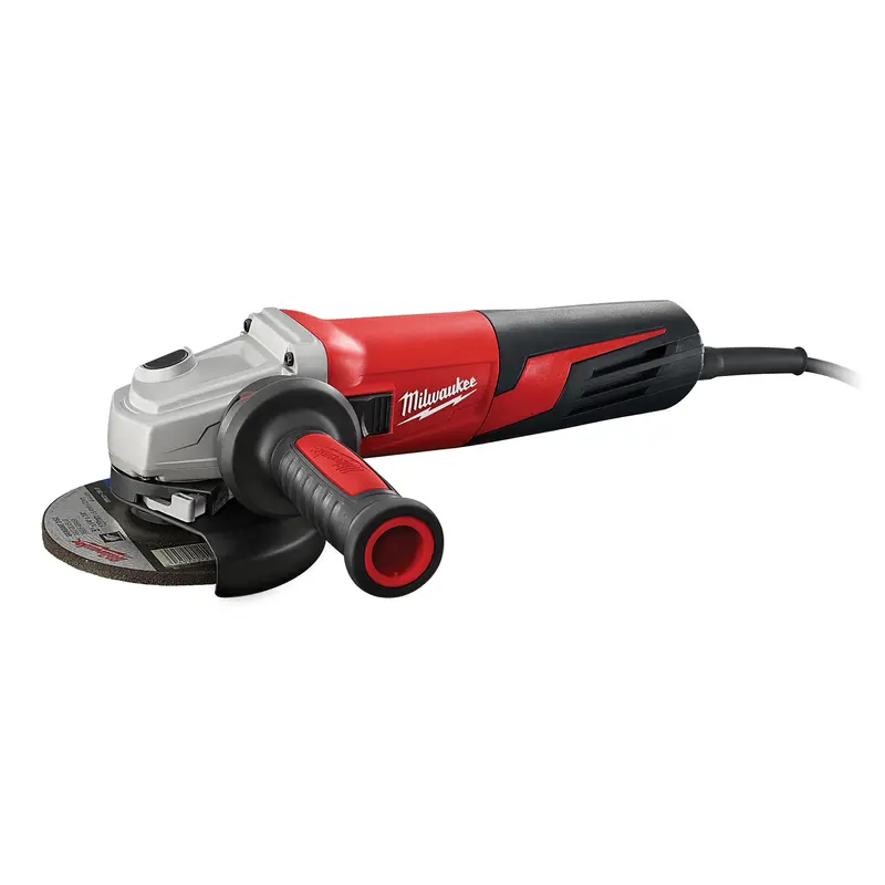Milwaukee 6117-833 13-Amp 5" Corded Angle Grinder – Lock-On Paddle Switch, Reconditioned 1