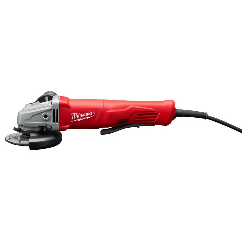 Milwaukee 6142-30 11-Amp 4-1/2" Corded Angle Grinder – Lock-On Paddle Switch, Reconditioned 1