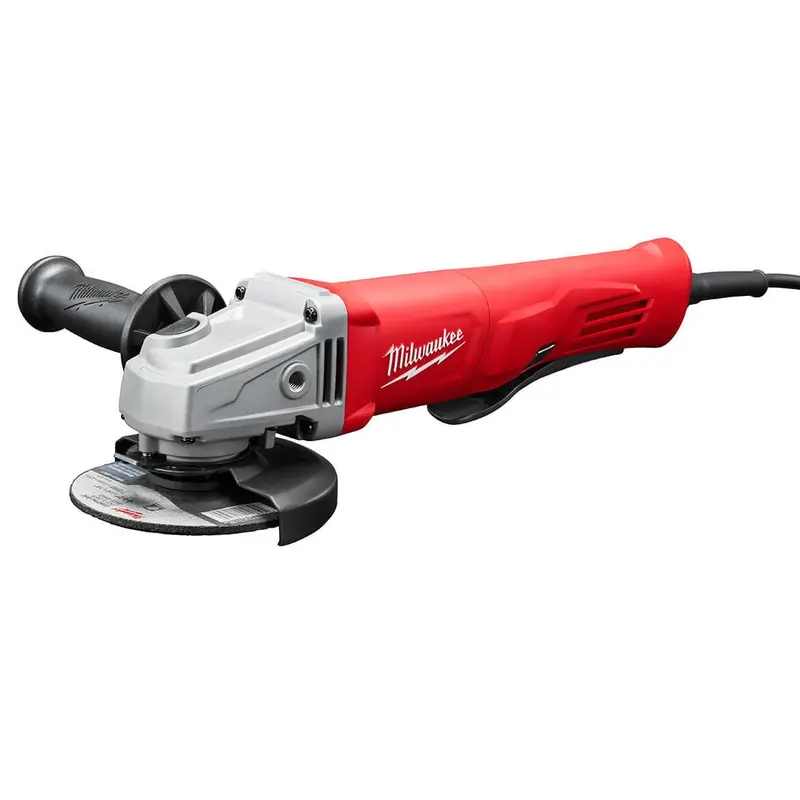 Milwaukee 6142-31 4-1/2" 11-Amp Corded Angle Grinder – No-Lock Paddle Design, Reconditioned 1