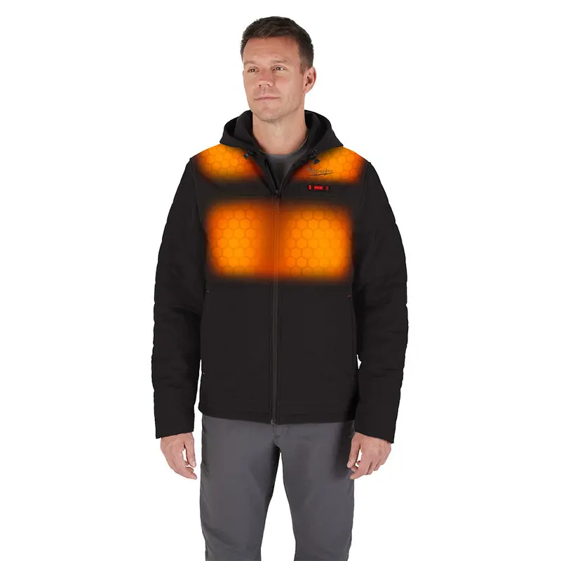 Milwaukee M102B-21M M12 Heated Axis Jacket – Medium (Black) 1