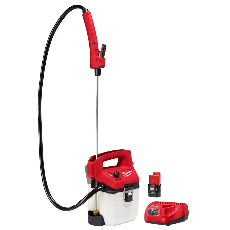 Milwaukee M12 12V Cordless 1-Gallon Handheld Sprayer Kit 1