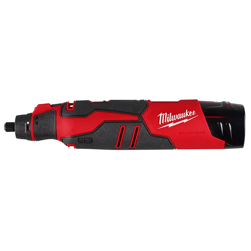 Milwaukee M12 Brushless Rotary Tool Kit – 12V With Accessories And Battery 1