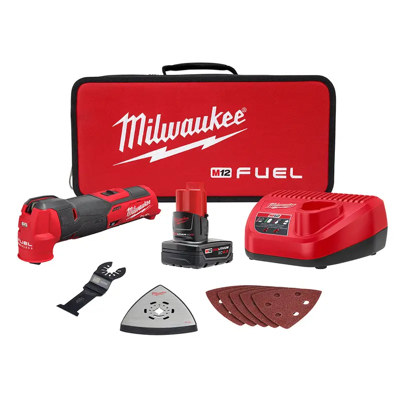 Milwaukee M12 Fuel 12V Brushless Oscillating Multi-Tool Kit 1
