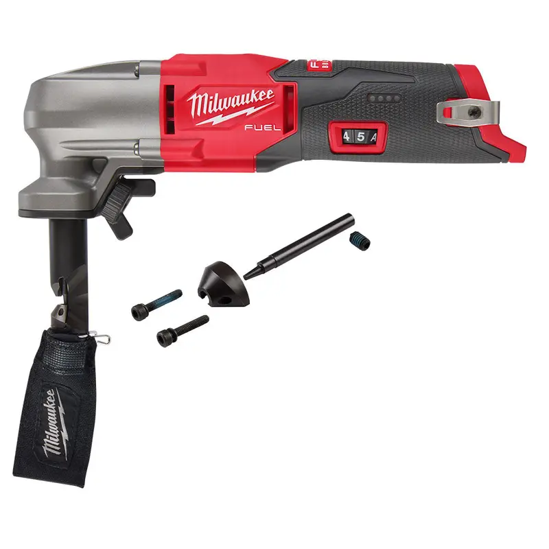 Milwaukee M12 Fuel 16-Gauge Variable-Speed Nibbler With Punch/Die Set 1