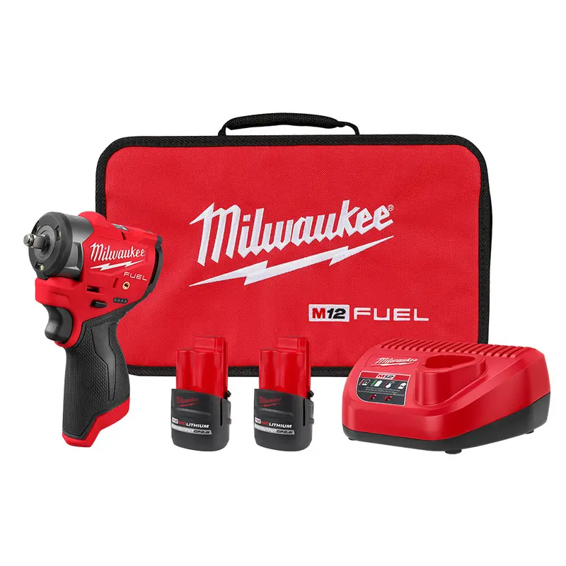 Milwaukee M12 Fuel 3/8" Sub-Compact Impact Wrench Friction Ring Kit 1