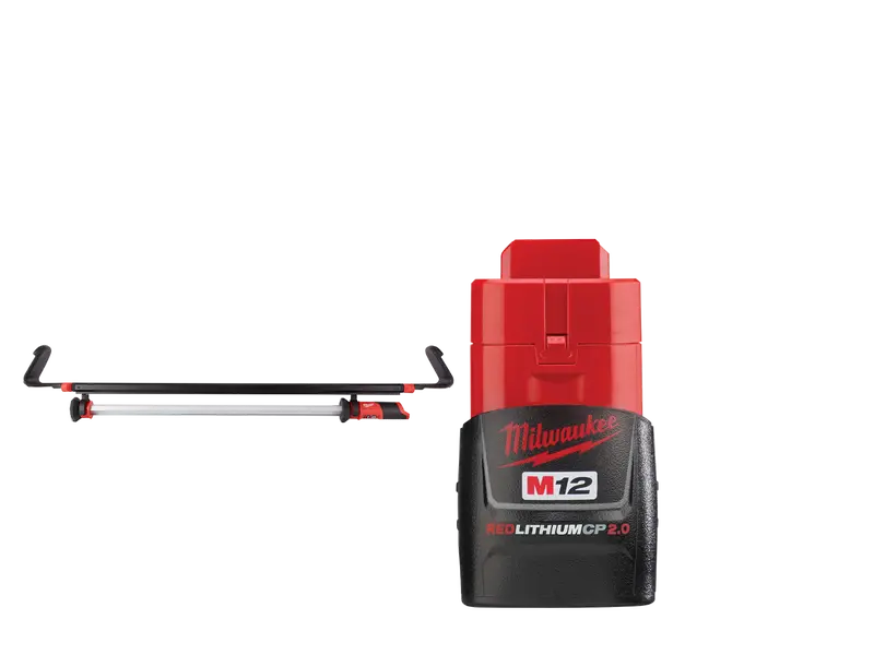 Milwaukee M12 Under-Hood Led Light (2125-20X2) With Additional 2Ah Battery 1
