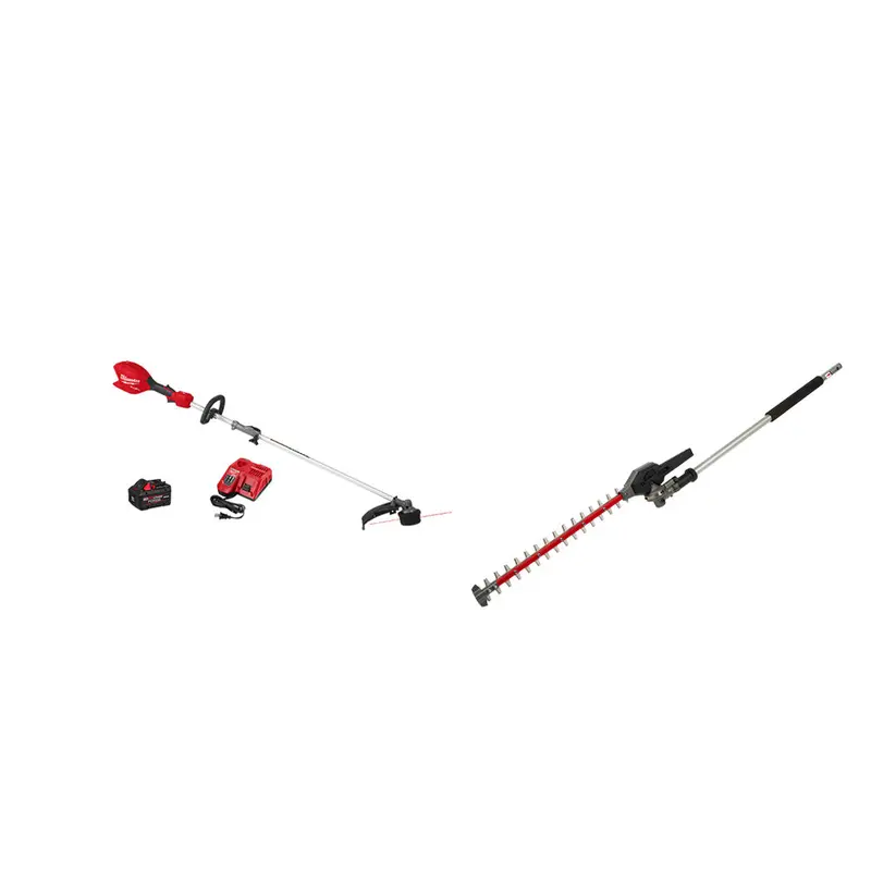 Milwaukee M18 Cordless String Trimmer With Hedge Trimmer Attachment (3016-21Sth) 1