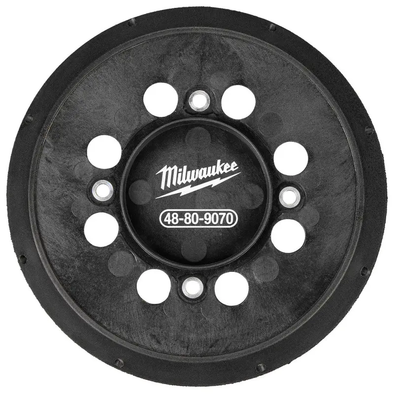 Milwaukee M18 Fuel 5" Orbital Sander Backing Pad – Replacement Part 49-36-2837 1