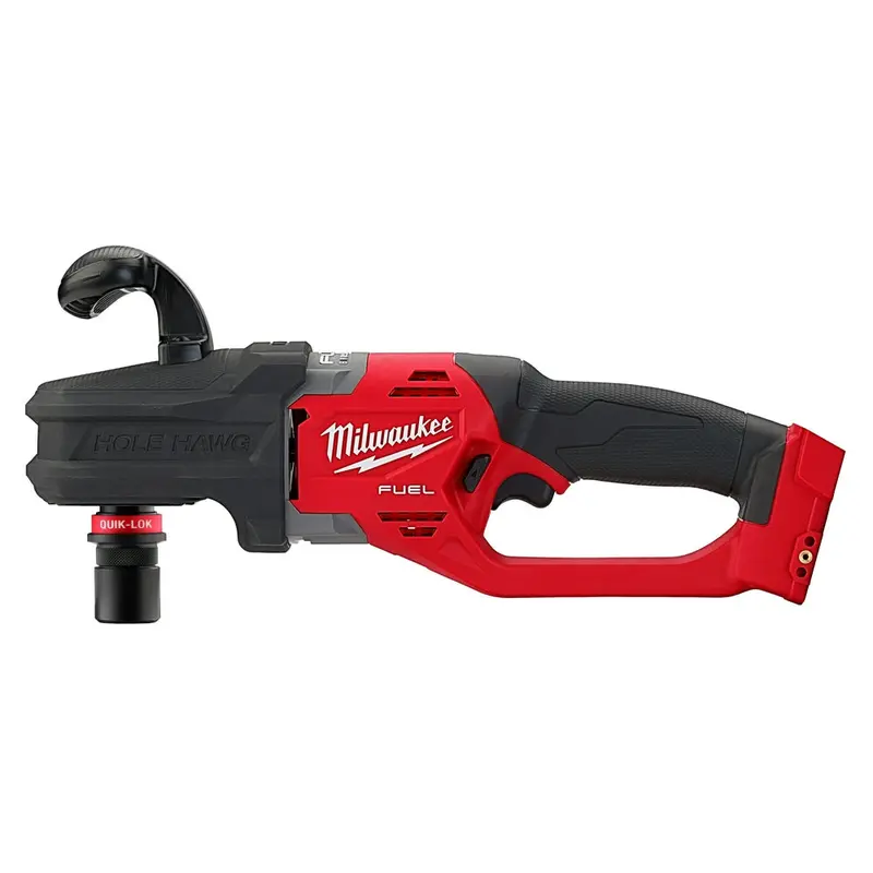 Milwaukee M18 Fuel Hole Hawg Right-Angle Drill – 18V, Quik-Lok Ready, Tool-Only 1