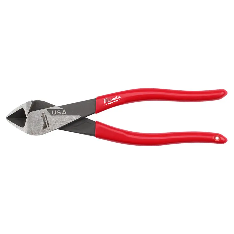 Milwaukee Mt508 8" Dipped-Grip Diagonal Cutting Pliers – Heavy-Duty, Usa Built 1