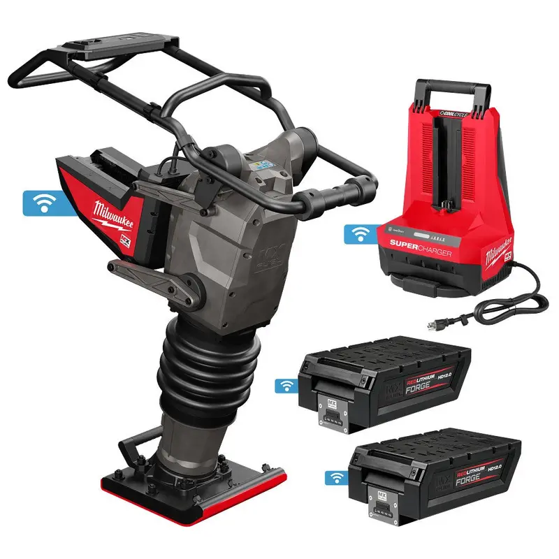 Milwaukee Mx Fuel 70 Kg Plate Rammer Kit – Gas-Free Compaction System 1