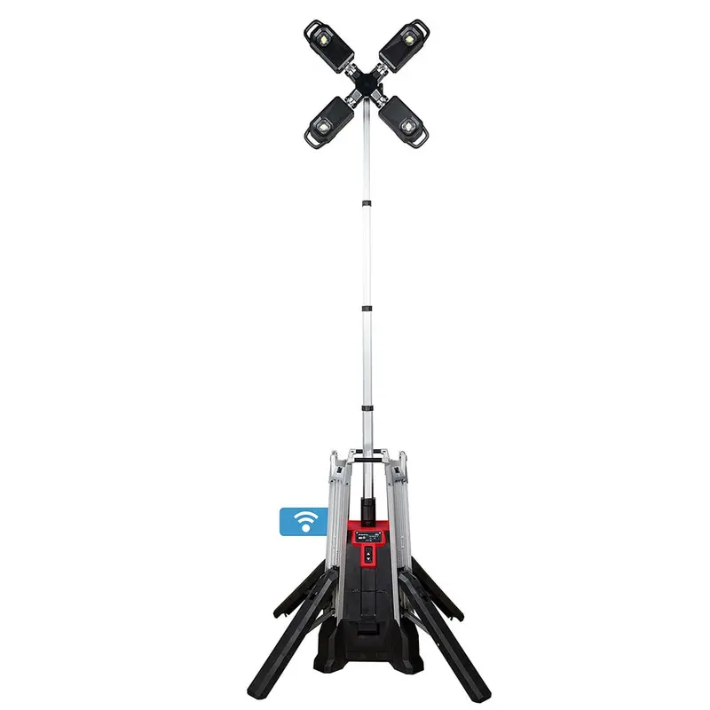 Milwaukee Mx Fuel Rocket Tower Light And Dual-Function Charger 1