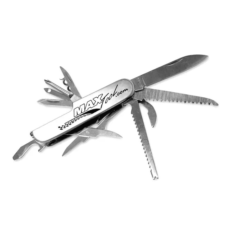 Multi-Purpose Md0008 11-Function Pocket Knife With Protective Carry Pouch 1
