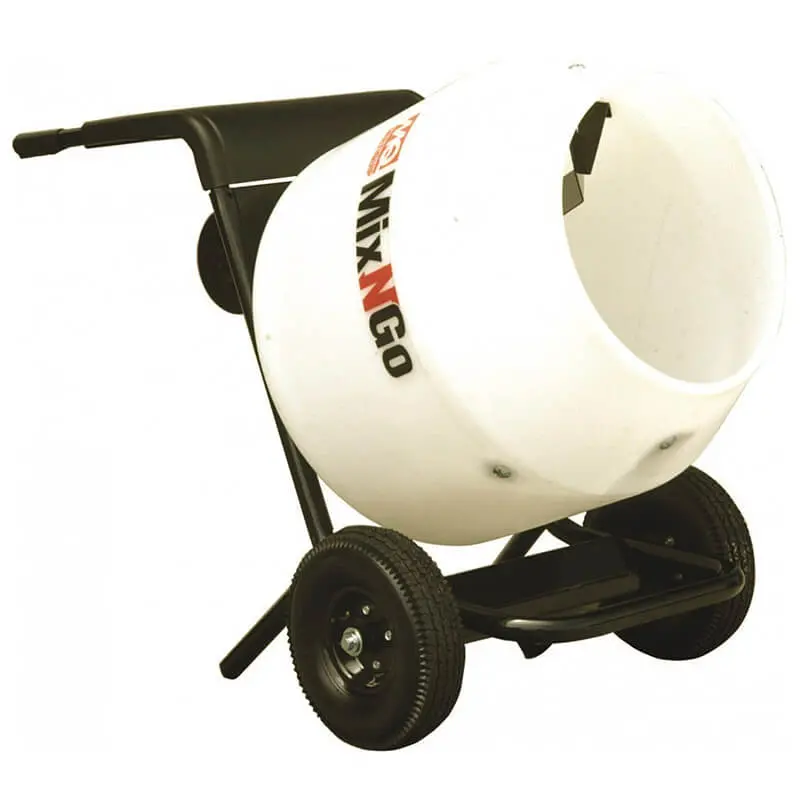 Multiquip Mc3Pea 0.75 Hp Electric Concrete Mixer – 3-Cubic-Foot Mix-N-Go Design 1