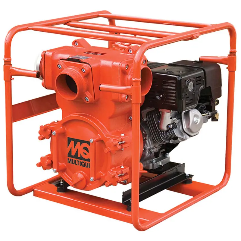 Multiquip Qp4Th 8 Hp Gas Trash Pump – 4-Inch Suction, 555 Gpm Flow Rate 1