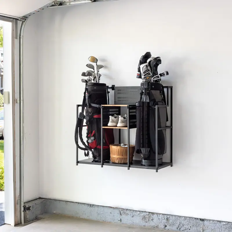 Pinehurst Double Golf Club Wall Mount – Space-Saving Design 1