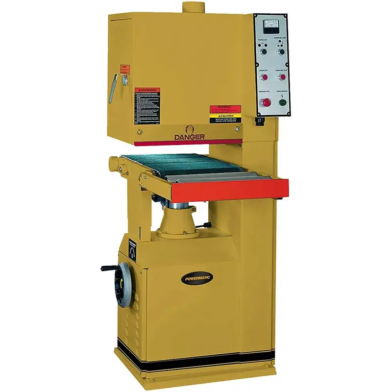 Powermatic 1632 5Hp 230V 16" Open-End Pneumatic Belt Sander With Dual-Function Head 1