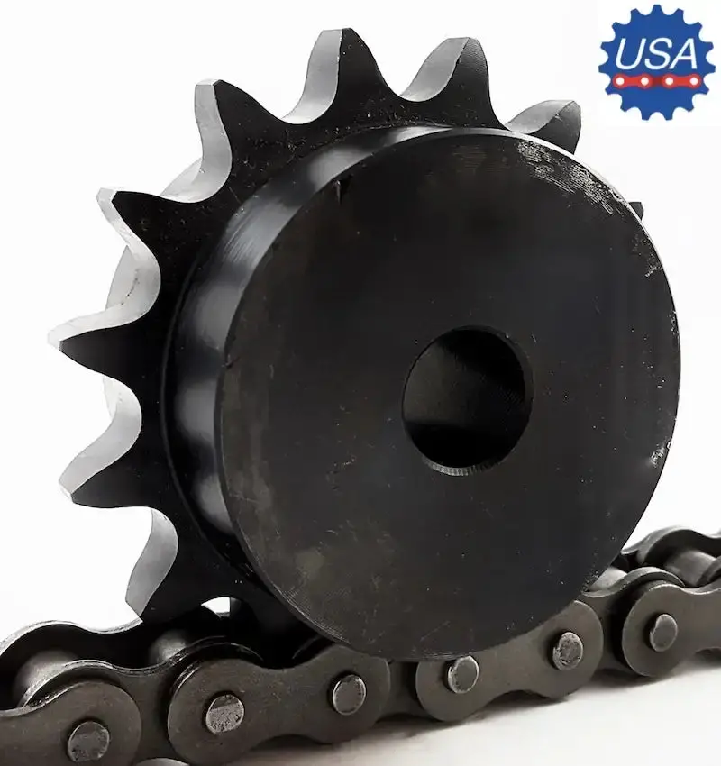 Premium 50C15 Heat-Treated Steel Sprocket 1