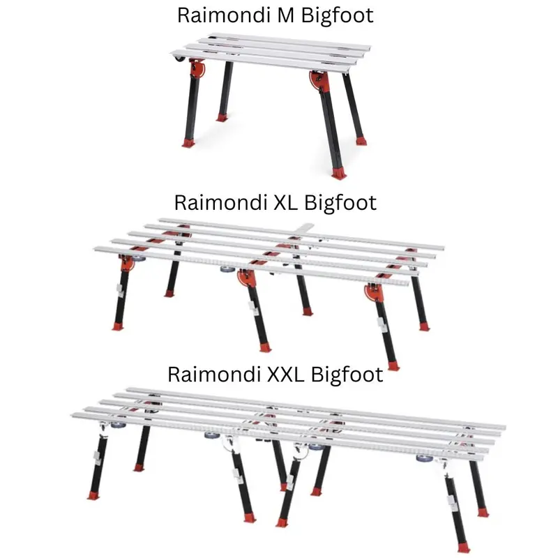 Raimondi Bigfoot Heavy-Duty Workbenches For Large-Format Tiles 1