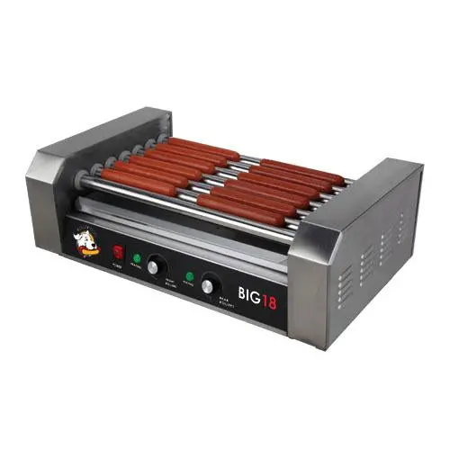 Roller Dog Rdb18Ss Commercial 18-Roller Hot Dog Grill 1