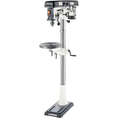 Shop Fox W1670 34" Radial Drill Press — 0.5 Hp, 5-Speed, Adjustable Spindle Travel 1