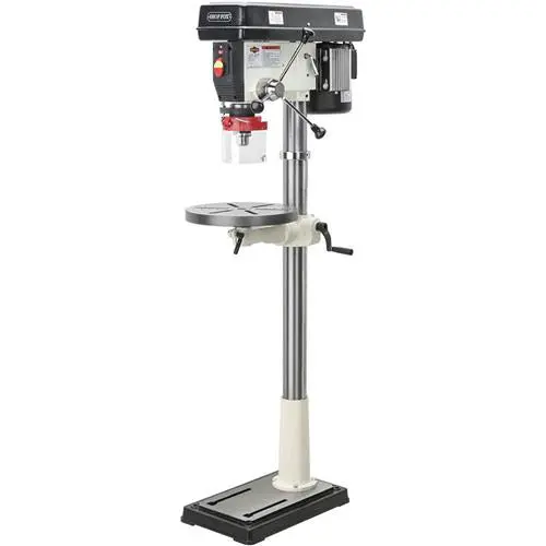 Shop Fox W1680 17" Floor Drill Press — 1 Hp, 12-Speed Transmission, Mt#3 Spindle 1