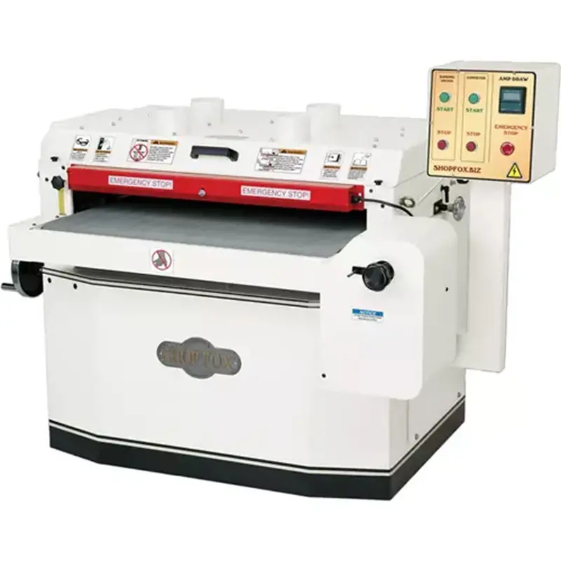 Shop Fox W1773 Drum Sander – 37", 15 Hp, 240V/440V 3-Phase 1