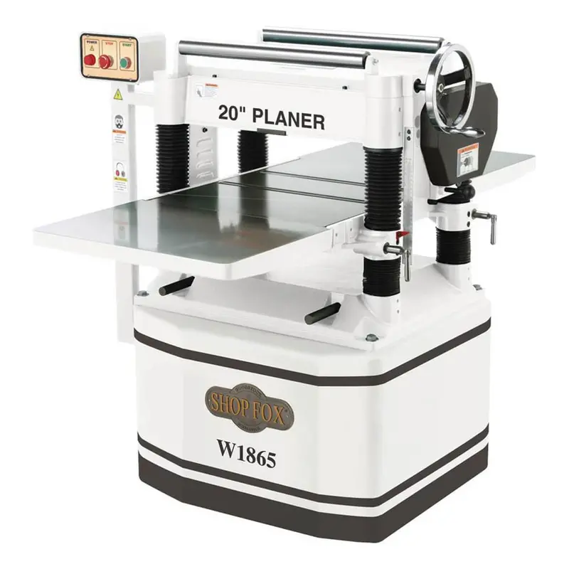 Shop Fox W1865 20-Inch 5-Horsepower 240V Belt-Driven Spiral Cutterhead Planer 1