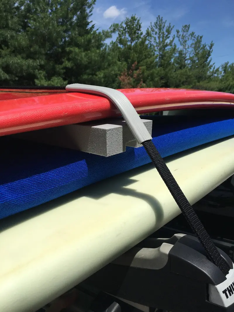 Surfboard Roof Rack Expansion Kit – Foam Spacer Blocks For Secure Fit 1