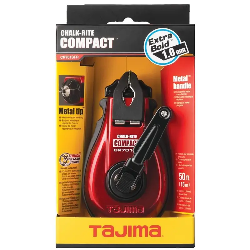 Tajima Cr701Sfr Chalk Line Reel With Snap Line 1