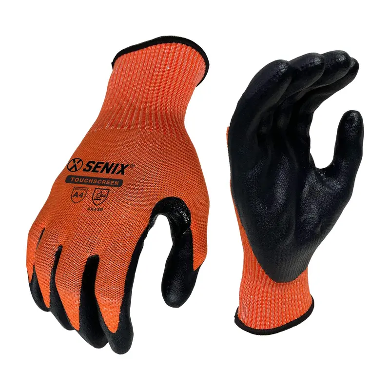 Touchscreen-Compatible Nitrile-Coated Work Gloves – Durable Grip & Flexibility 1